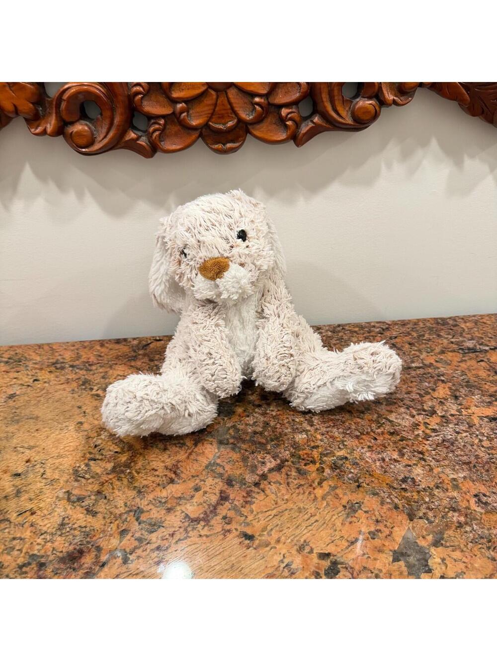 Melissa & Doug Burrow Bunny Rabbit Stuffed Animal Plush Toy
